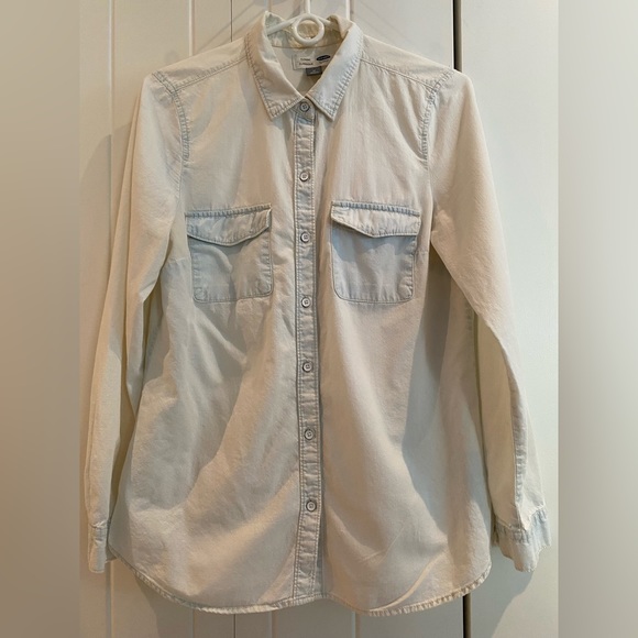 Old Navy ‘Classic’ bleached cotton shirt - Picture 1 of 4